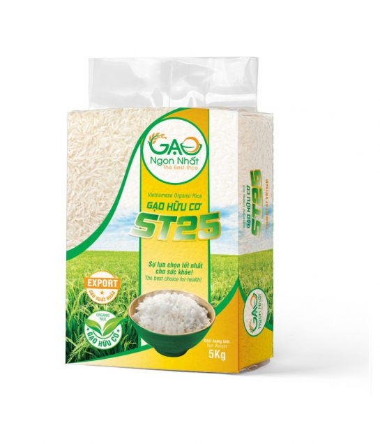 Gạo Ngon Nhất Thế Giới ST25 - Túi 5Kg